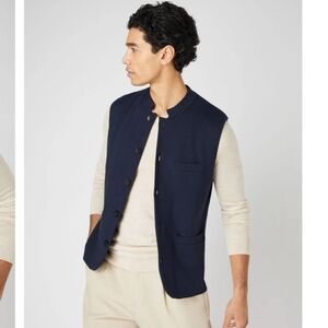 N.Peal Penzance Cotton Cashmere Gilet